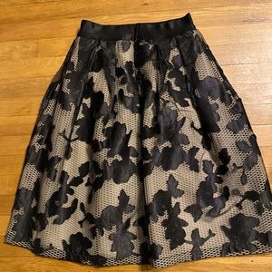 *****SOLD*****Very cute & sexy, 3 layer skirt with an elastic silk waistband.